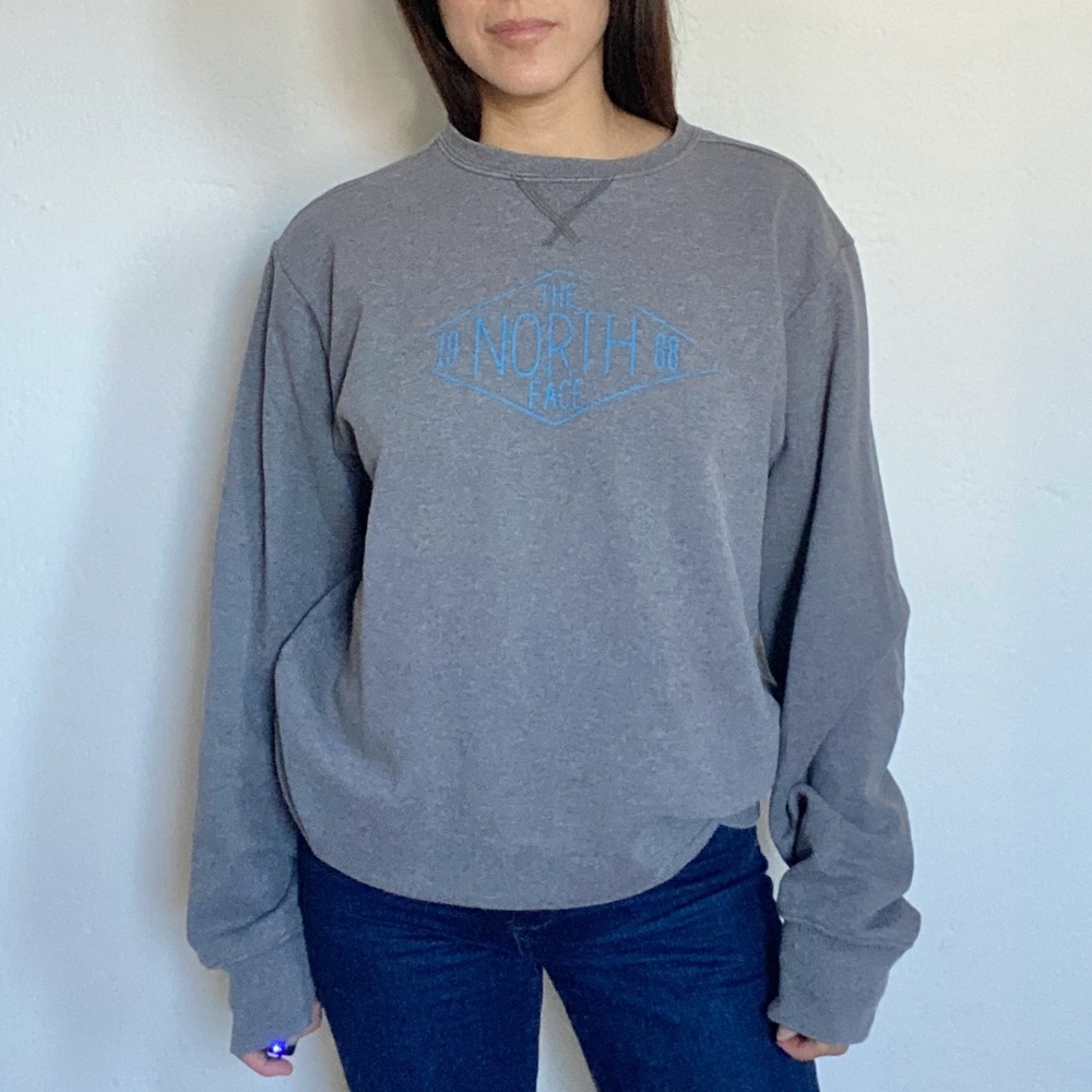 The North Face Gray Sweatshirt